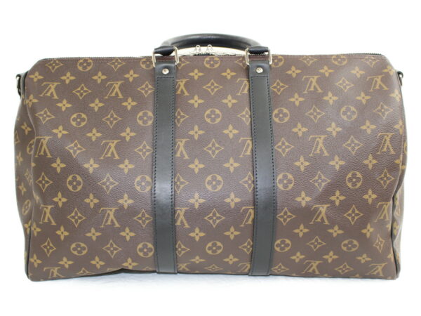 imgrc0077627493 Louis Vuitton Keepall Bandouliere 45 Monogram Macassar Brown Bag