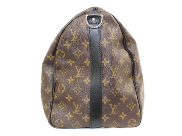 imgrc0077627494 Louis Vuitton Keepall Bandouliere 45 Monogram Macassar Brown Bag