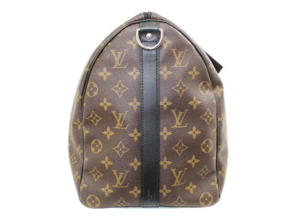 imgrc0077627495 Louis Vuitton Keepall Bandouliere 45 Monogram Macassar Brown Bag