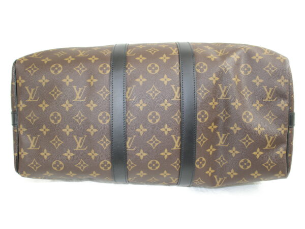 imgrc0077627496 Louis Vuitton Keepall Bandouliere 45 Monogram Macassar Brown Bag