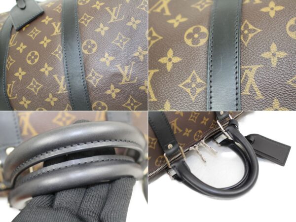 imgrc0077627499 Louis Vuitton Keepall Bandouliere 45 Monogram Macassar Brown Bag