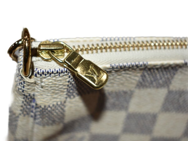 imgrc0077627908 Louis Vuitton Pochette Accessoire Damier Azur Mini Bag Ivory