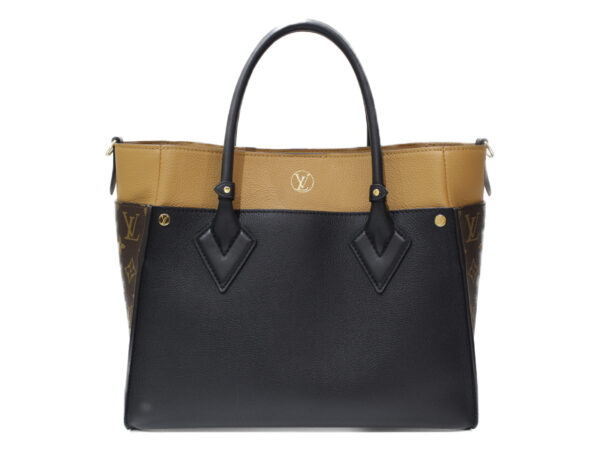 imgrc0077814829 Louis Vuitton On My Side Monogram Tote Bag Noir