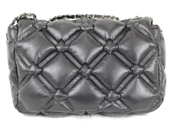 imgrc0077934205 Chanel Bubble Quilt Chain Shoulder Bag Black