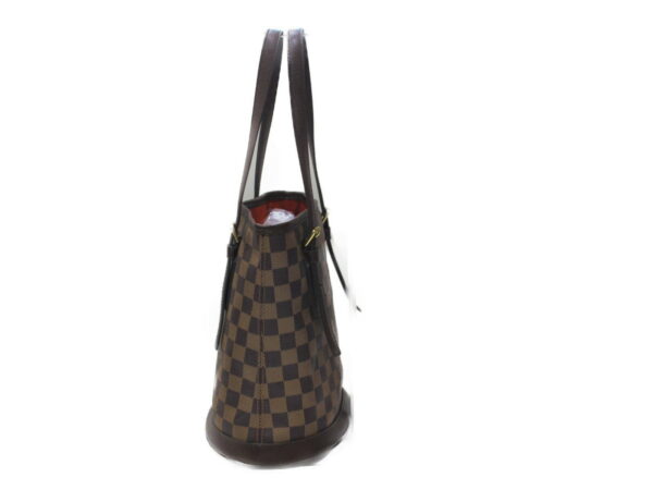 imgrc0078040572 Louis Vuitton Male Bucket Damier Ebene Shoulder Bag Brown