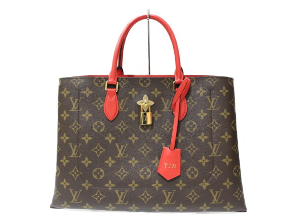 imgrc0078046831 Louis Vuitton Flower Tote Monogram Coquelicot Handbag