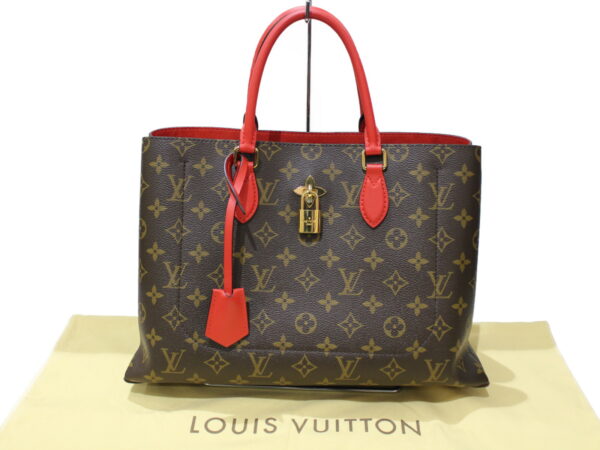 imgrc0078046846 Louis Vuitton Flower Tote Monogram Coquelicot Handbag