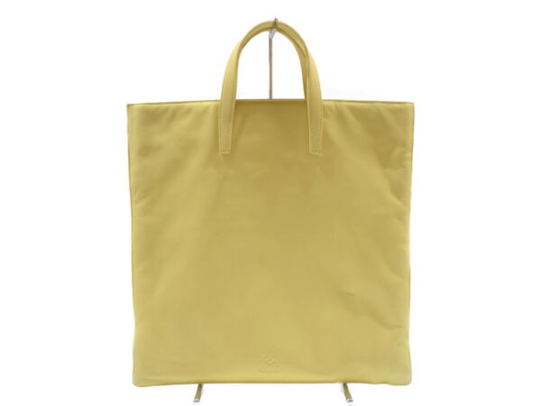 imgrc0078103306 Loewe Leather Tote Bag Yellow