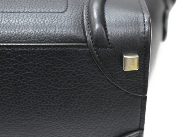 imgrc0078104689 Celine Luggage Micro Leather Handbag Black