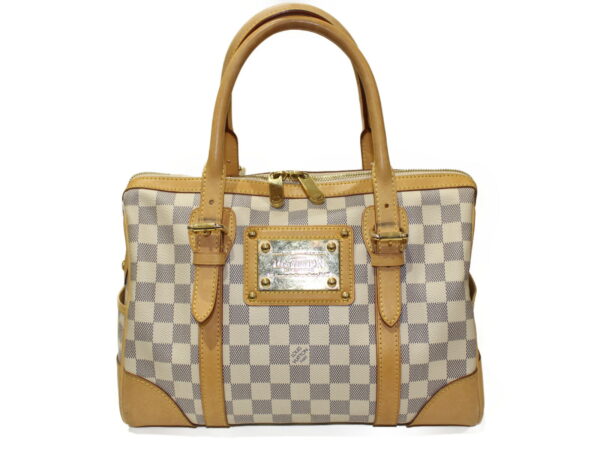 imgrc0078120040 Louis Vuitton Berkley Damier Azur Handbag Ivory