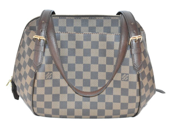 imgrc0078150906 Louis Vuitton Belem MM Damier Canvas Handbag Brown