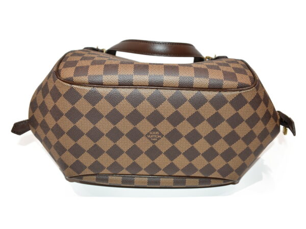 imgrc0078150910 Louis Vuitton Belem MM Damier Canvas Handbag Brown