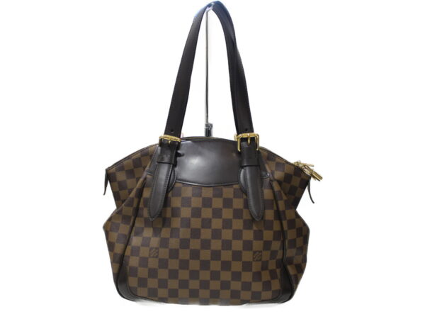 imgrc0078173704 Louis Vuitton Verona MM Damier Tote Bag Brown