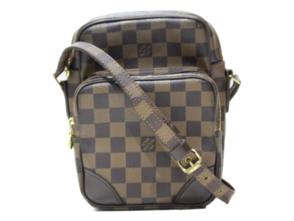 imgrc0078258492 Louis Vuitton Amazon Damier Ebene Crossbody Bag Brown