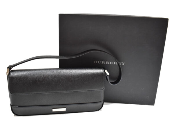 imgrc0078282668 Burberry Leather Shoulder Bag Black