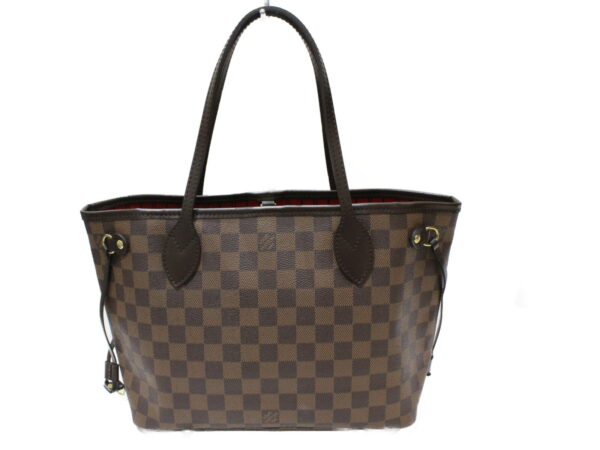 imgrc0078349920 Louis Vuitton Neverfull PM Damier Ebene Tote Bag Brown