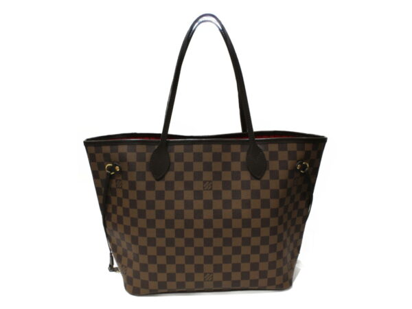 imgrc0078349945 Louis Vuitton Neverfull MM Damier Ebene Tote Bag Brown