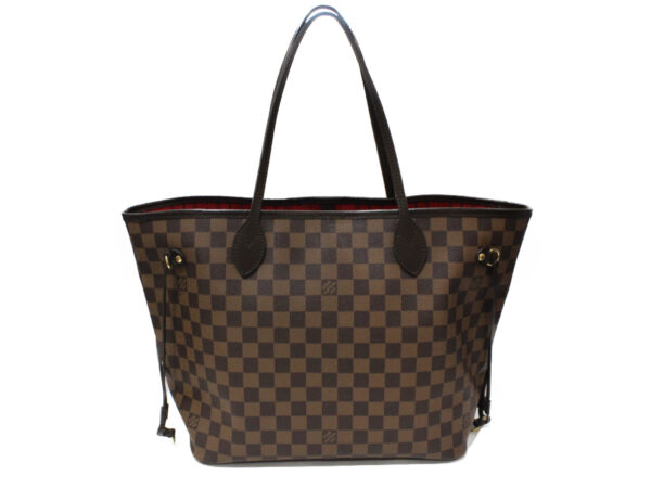 imgrc0078349948 Louis Vuitton Neverfull MM Damier Ebene Tote Bag Brown