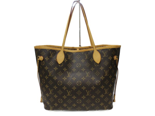 imgrc0078350127 Louis Vuitton Neverfull MM Monogram Tote Bag Brown