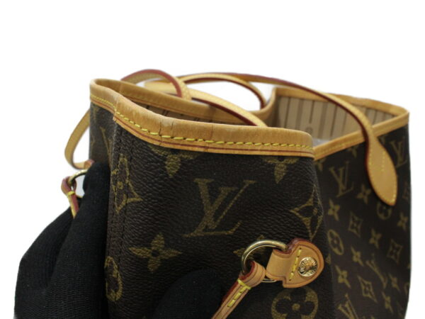 imgrc0078350141 Louis Vuitton Neverfull MM Monogram Tote Bag Brown