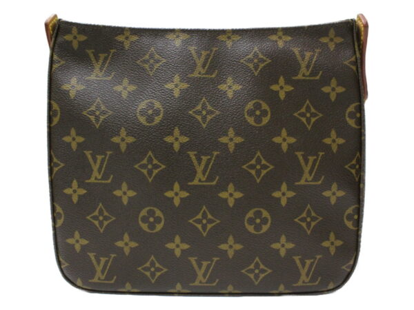 imgrc0078386454 Louis Vuitton Looping MM Monogram Shoulder Bag Brown