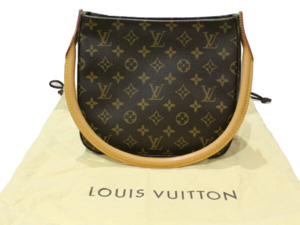 imgrc0078386463 Louis Vuitton Looping MM Monogram Shoulder Bag Brown