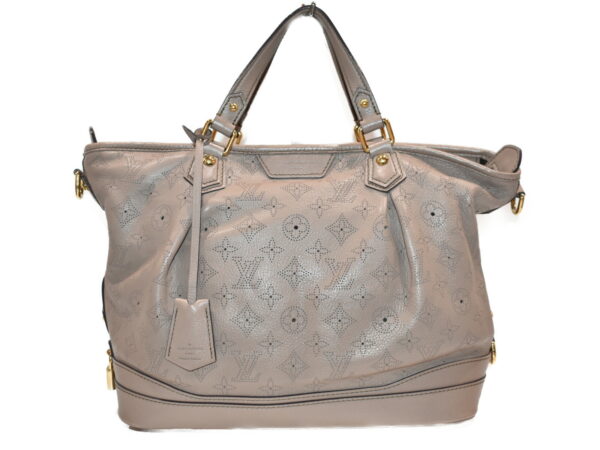 imgrc0078407882 Louis Vuitton Stella PM Handbag Monogram Mahina Leather Gri Perle