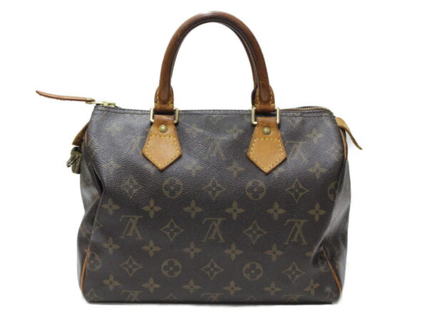 imgrc0078537785 Louis Vuitton Speedy 25 Monogram Handbag Brown