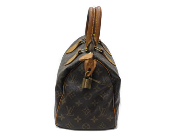 imgrc0078537787 Louis Vuitton Speedy 25 Monogram Handbag Brown