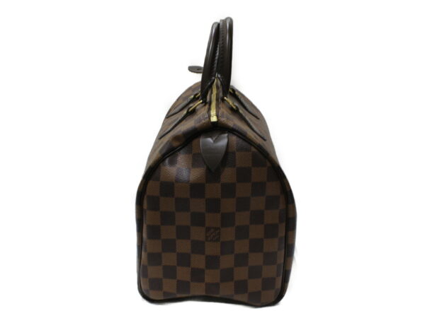 imgrc0078542879 Louis Vuitton Speedy 30 Damier Ebene Handbag Brown