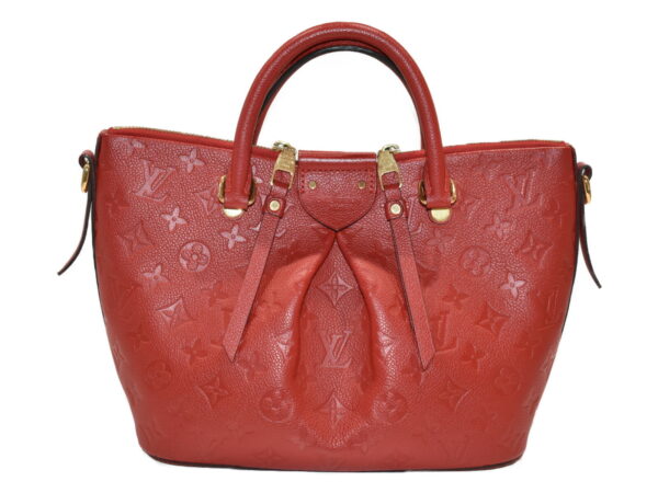 imgrc0078544306 Louis Vuitton Mazarine PM Handbag Empreinte Red