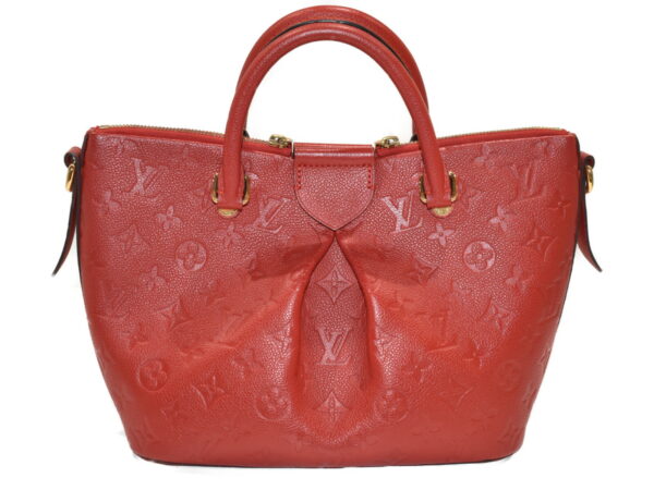 imgrc0078544307 Louis Vuitton Mazarine PM Handbag Empreinte Red