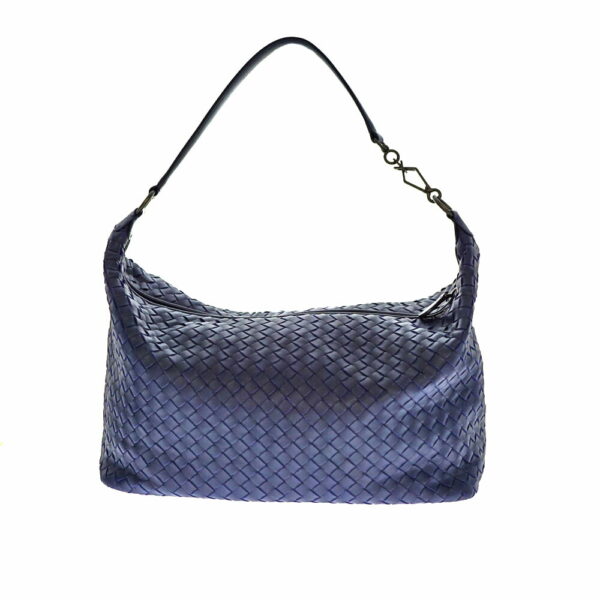 imgrc0078562676 Bottega Veneta Shoulder Bag Intrecciato Leather Purple