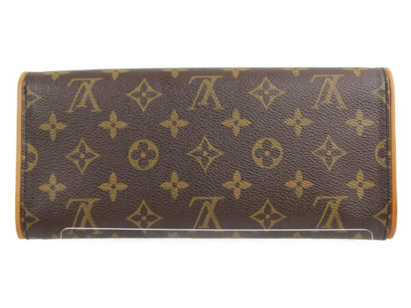 imgrc0078564989 Louis Vuitton Pochette Twin GM Monogram Shoulder Bag Brown