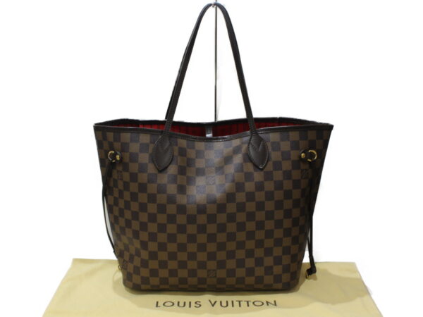 imgrc0078589660 Louis Vuitton Neverfull MM Damier Tote Bag Brown