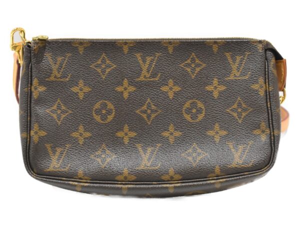 imgrc0078608123 Louis Vuitton Pochette Accessoire Shoulder Bag Monogram Brown