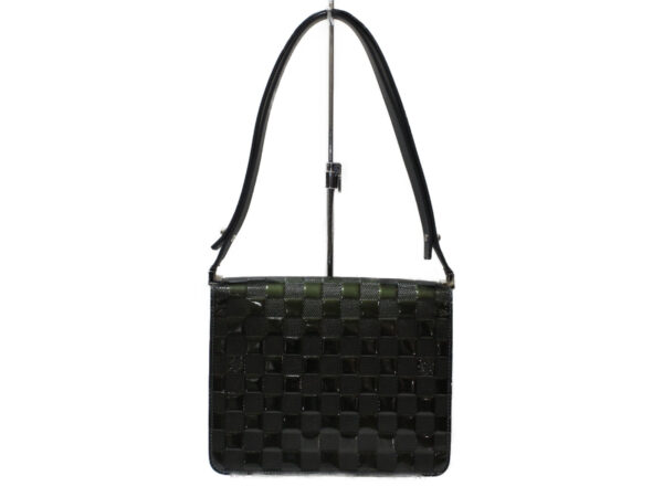 imgrc0078619760 Louis Vuitton Cabaret Damier Vernis Green Shoulder Bag