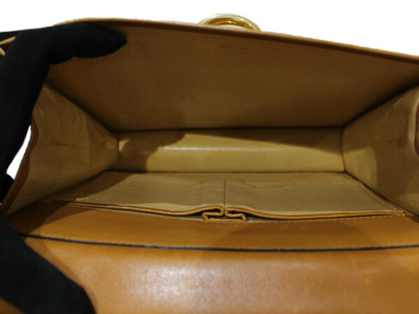 imgrc0078656898 Celine Leather Shoulder Bag Camel