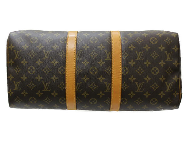 imgrc0078723095 Louis Vuitton Keepall 45 Monogram Bag Brown