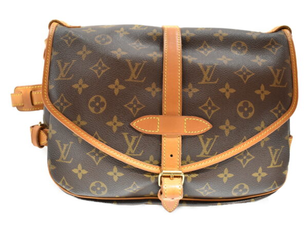 imgrc0078741250 Louis Vuitton Saumur Shoulder Bag Monogram Brown