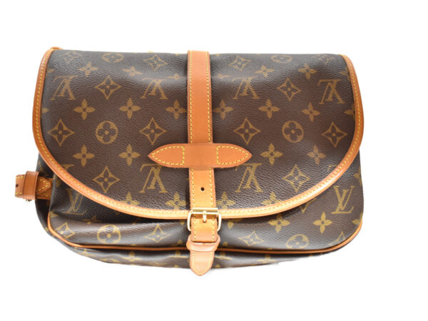 imgrc0078741251 Louis Vuitton Saumur Shoulder Bag Monogram Brown