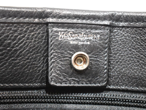 imgrc0078741544 YSL Pochette Shoulder Bag Leather Black