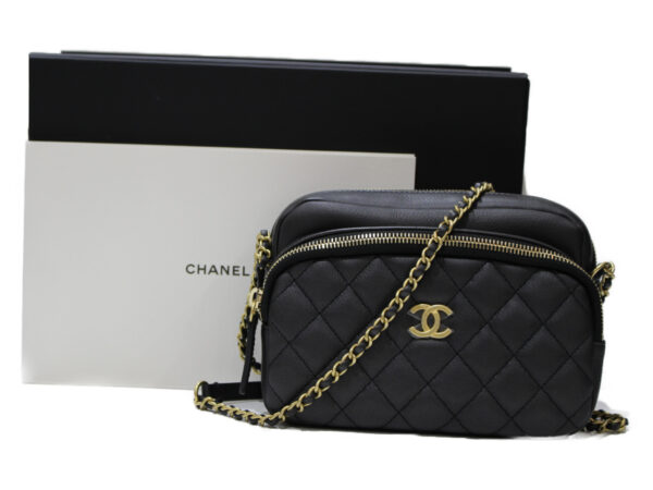 imgrc0078768034 Chanel Camera Bag Lambskin Black