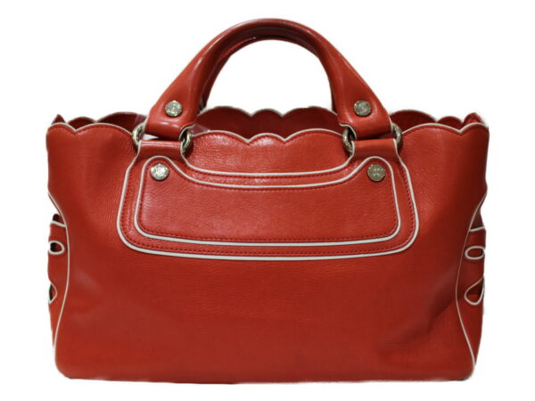 imgrc0078768898 Celine Boogie Leather Handbag Red