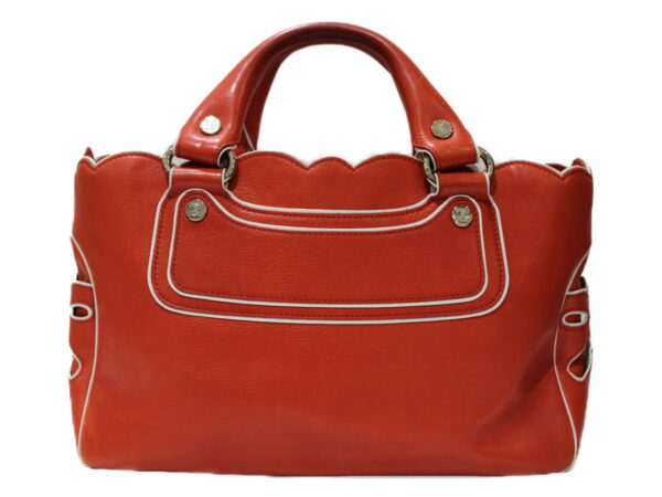 imgrc0078768901 Celine Boogie Leather Handbag Red