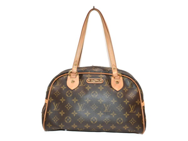 imgrc0078773047 Louis Vuitton Montorgueil PM Handbag Monogram Brown