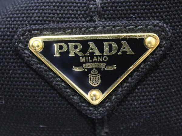 imgrc0078809558 Prada Kanapa 2WAY Bag Canvas Black