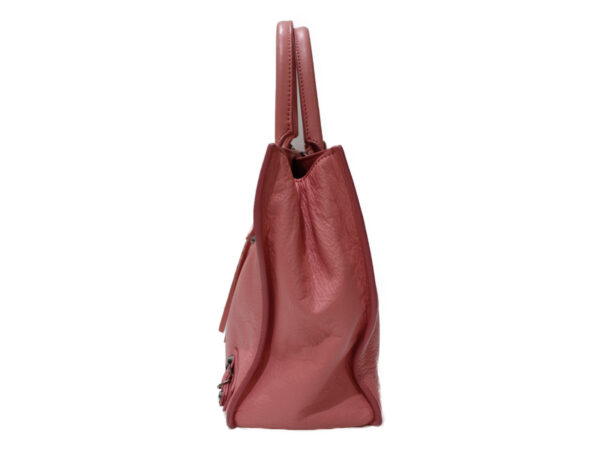 imgrc0078809733 Balenciaga Paper Mini Leather Shoulder Bag Pink