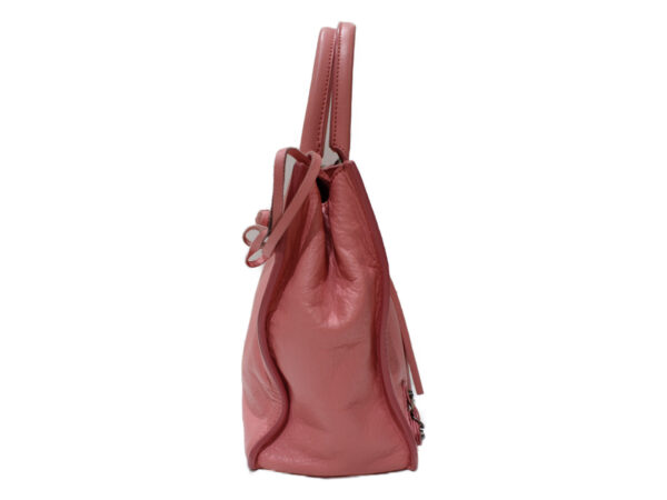 imgrc0078809734 Balenciaga Paper Mini Leather Shoulder Bag Pink