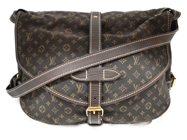 imgrc0078865116 Louis Vuitton Saumur 30 Shoulder Bag Monogram Mini Run Canvas